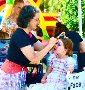 5. Face painting